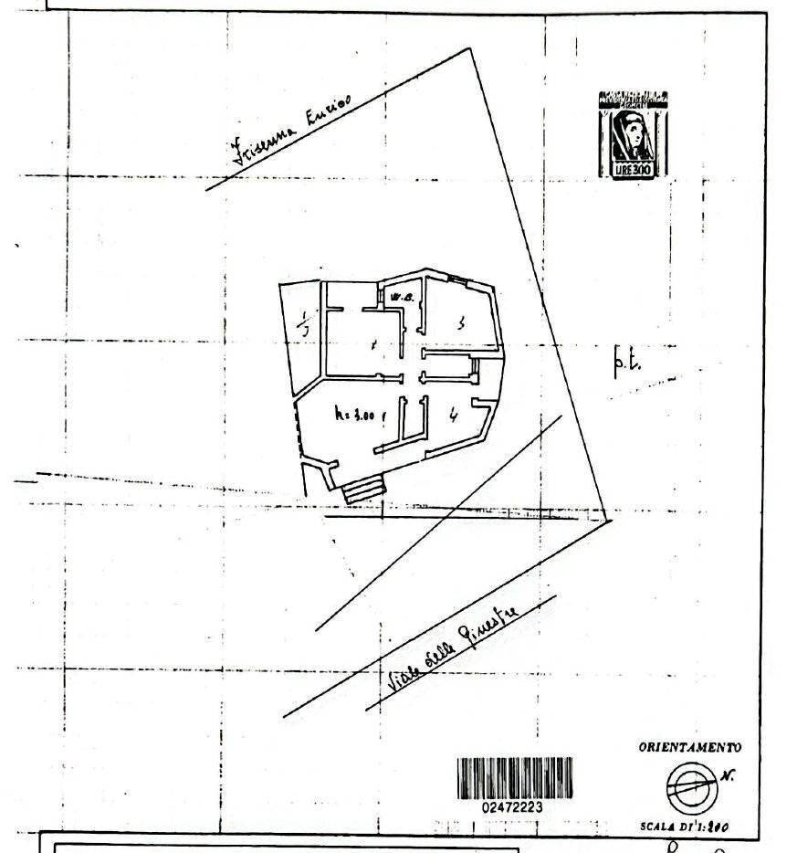Villa via delle Ginestre, Gallipoli - floor plans 1