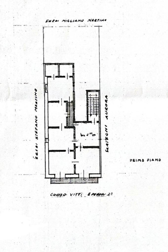 Independent house corso Vittorio Emanuele II, Taviano - floor plans 1