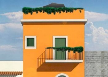 Facciata - Casa indipendente via Santa Rosalia, Matino - foto 2
