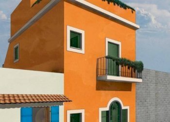 Facciata - Casa indipendente via Santa Rosalia, Matino - foto 3