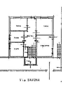 Casa indipendente via Savona, Matino - planimetria 1