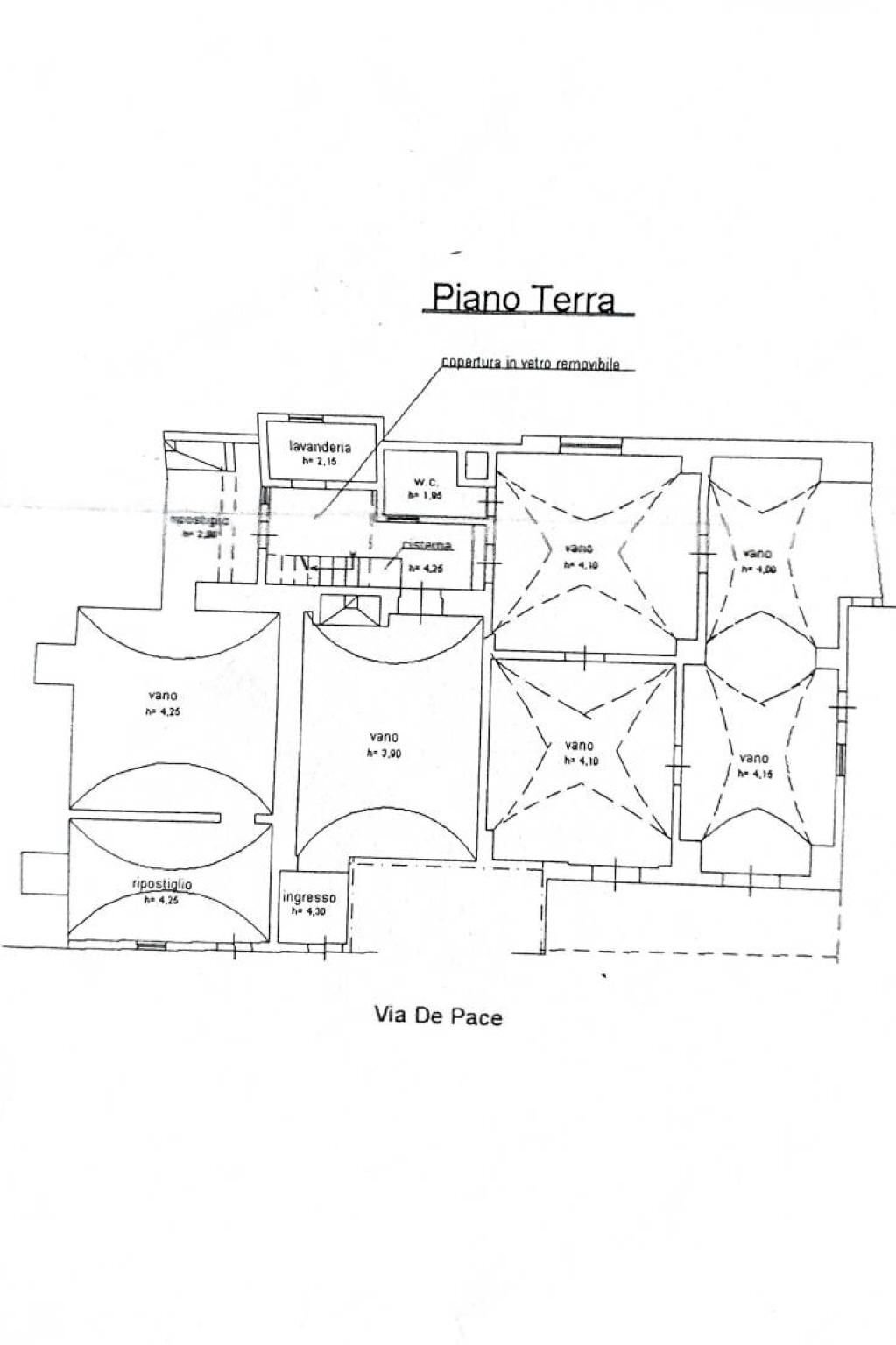Casa indipendente via Stanislao Senape De Pace, Alezio - planimetria 1