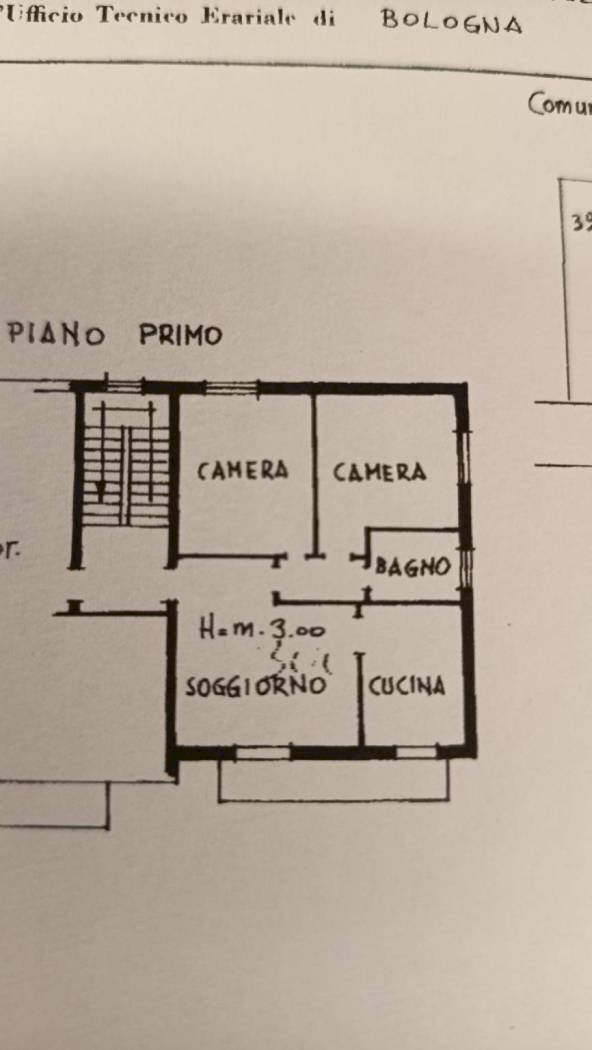 Quadrilocale Sala Bolognese - planimetria 1