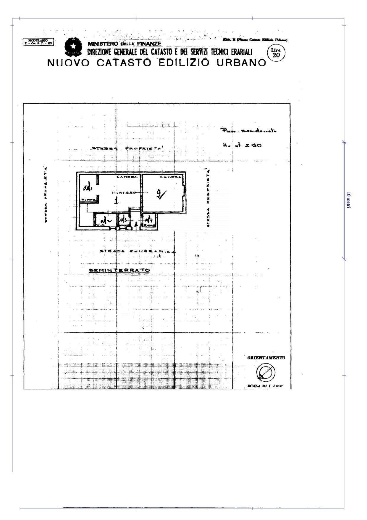 Foto 63 - Villa Via Panoramica, Ponza - floor plans 1