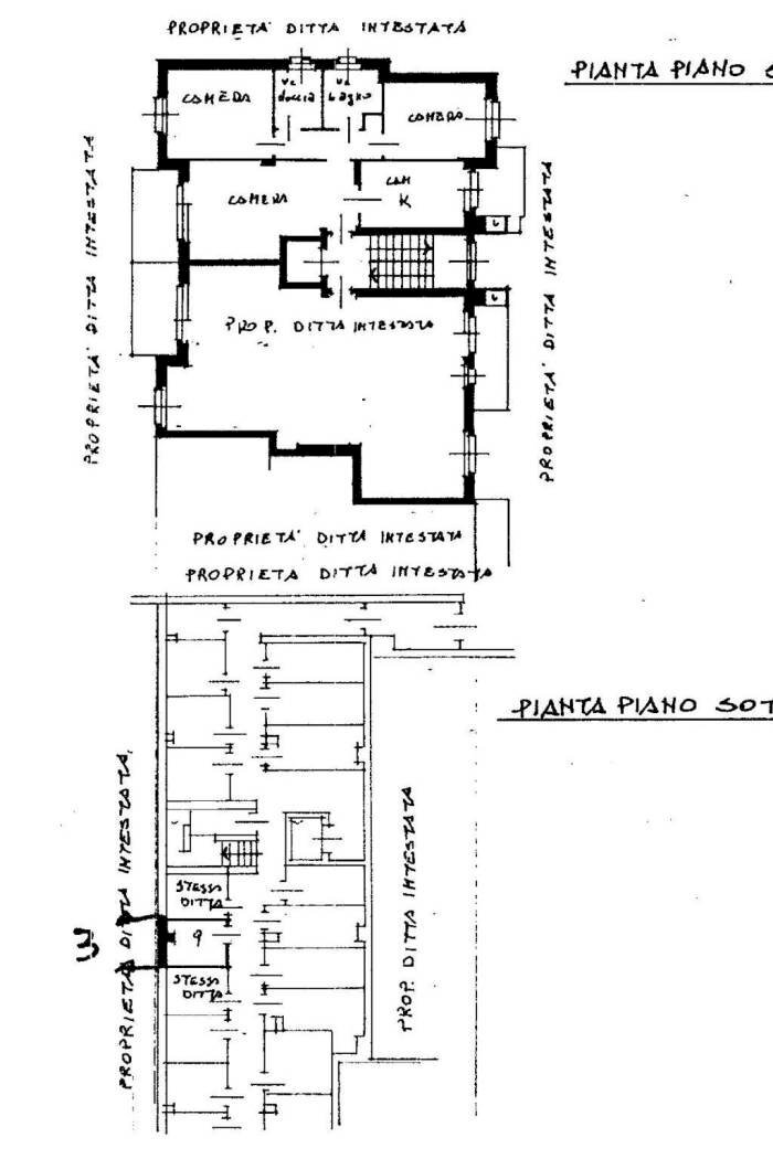 Trilocale via Timoteo Riboli, 12, Torino (zona Mirafiori Sud) - planimetria 1