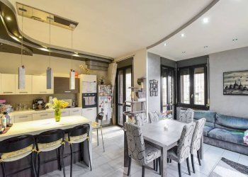 Salone - Trilocale via Edmondo De Amicis, 23, Giussano - foto 4