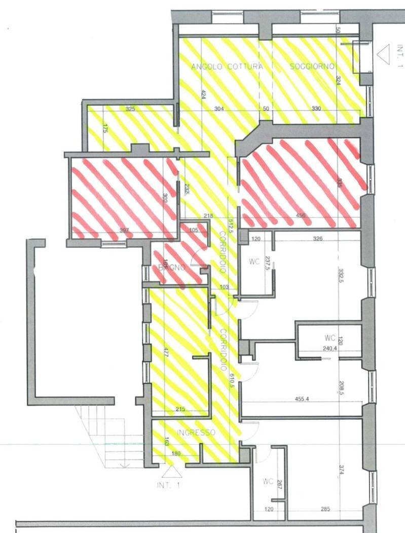 Terreno non edificabile via Acherusio, 16, Roma - planimetria 1