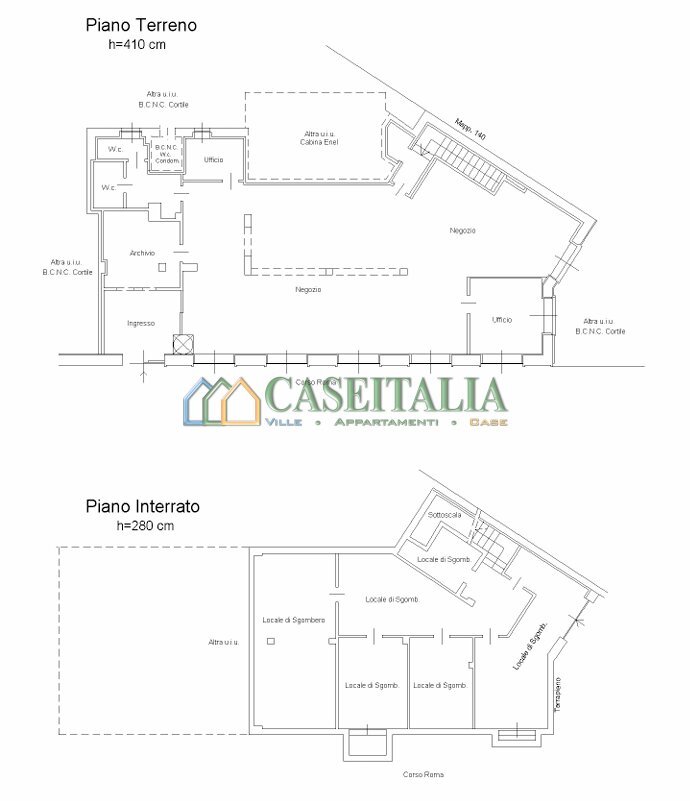 Foto planimetria.png - Commercial Premises Corso Roma 25, Moncalieri - floor plans 1
