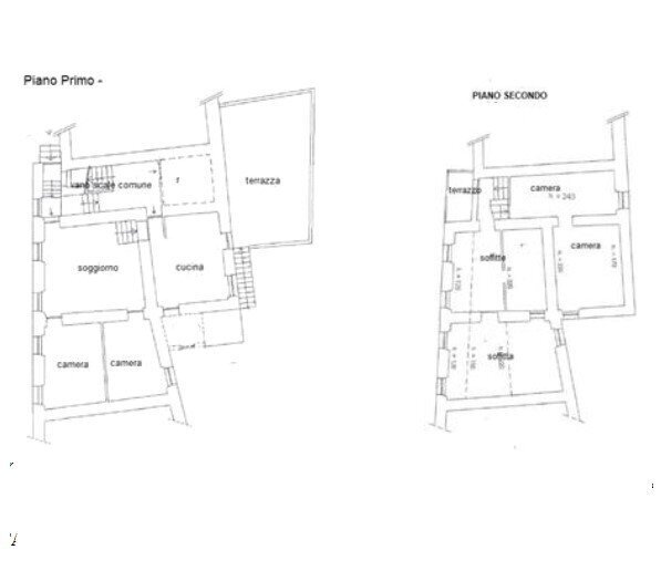 1.jpg - Townhouse at auction Via Aldo Moro 46, Carrodano - floor plans 1