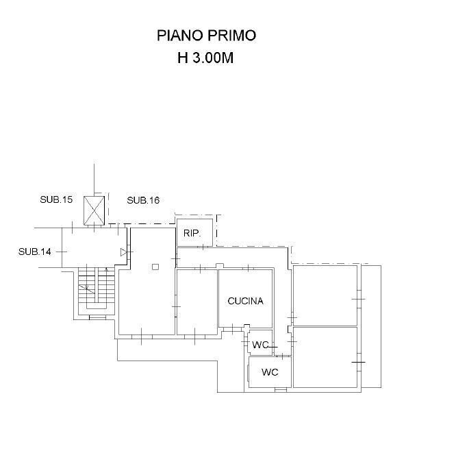 Planimetria appartamento.jpg - Quadrilocale Viale Scala Greca, Siracusa - planimetria 1