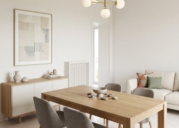 Render idee arredo zona giorno - Two-room apartment Via Monte Nero 26, Como - photo 8