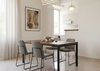 Render idee arredo zona giorno - Two-room apartment Via Monte Nero 26, Como - photo 12