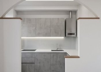 Render idee arredo cucina a vista - Two-room apartment Via Monte Nero 26, Como - photo 14