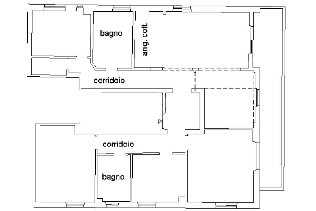 Apartment Via al Carmelo, Rapallo - floor plans 1