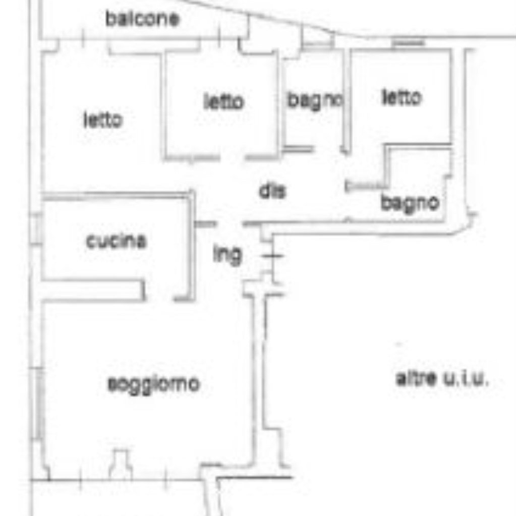 Apartment Viale Giovanna Bosi Maramotti, 46, Ravenna - floor plans 1