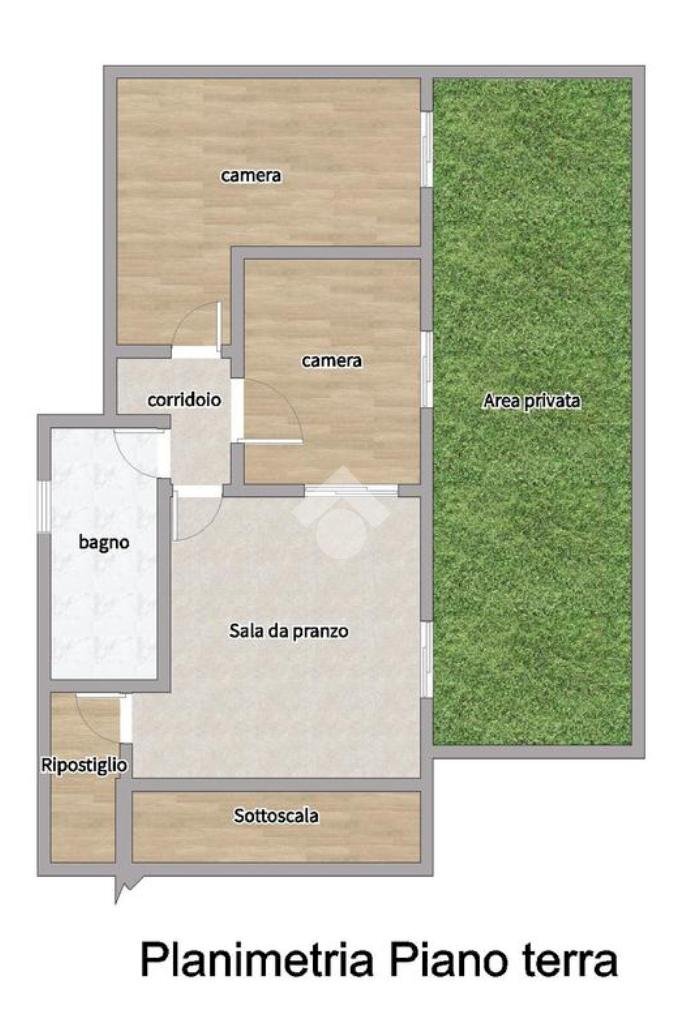 Three-room apartment Via Roma, Toano - floor plans 1