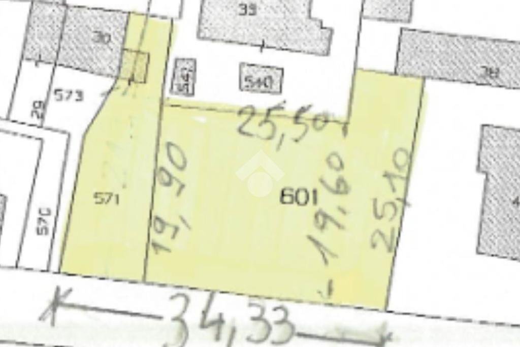 Terreno edificabile Via G. Sidoli, Montecchio Emilia - planimetria 1
