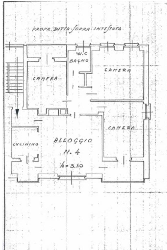 Appartamento Via Dante Alighieri, Carmagnola - planimetria 1
