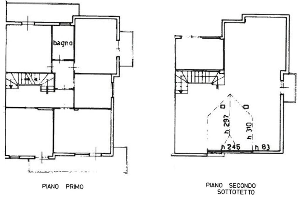 Villa Via Belvedere, Vallefoglia - floor plans 1