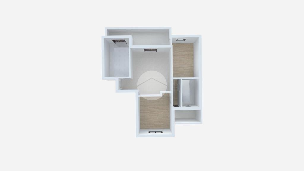 Three-room apartment Via Massimo D'Azeglio, Rozzano - floor plans 1