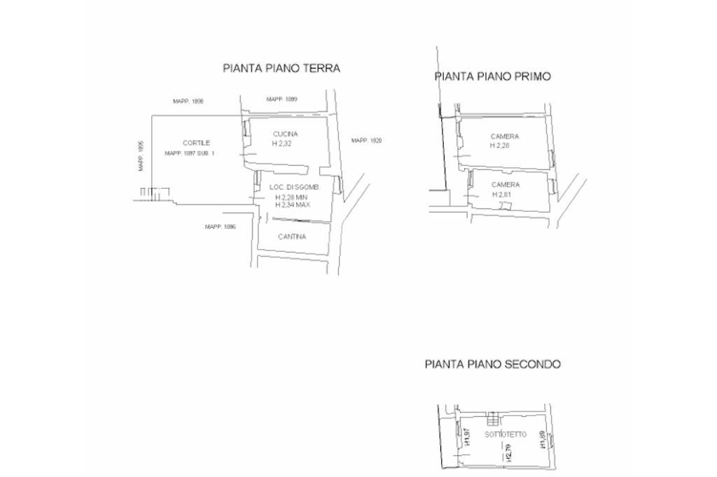 Appartamento Via C. Diana, Galliate - planimetria 1
