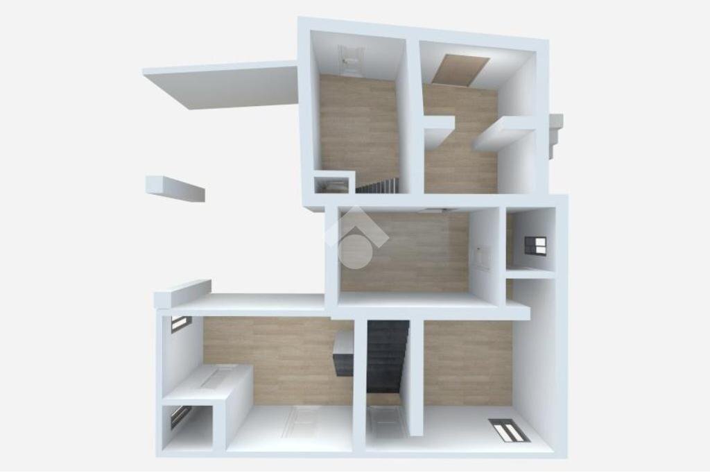 Rustico Str. Vernacchia Montevescovo, Meldola - planimetria 1