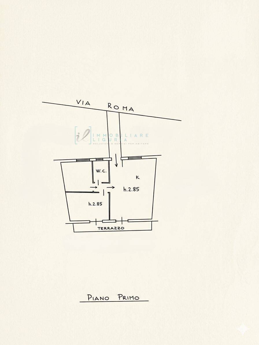 Foto 40 - Three-room apartment Via Roma, Cesio, Cesio - floor plans 1