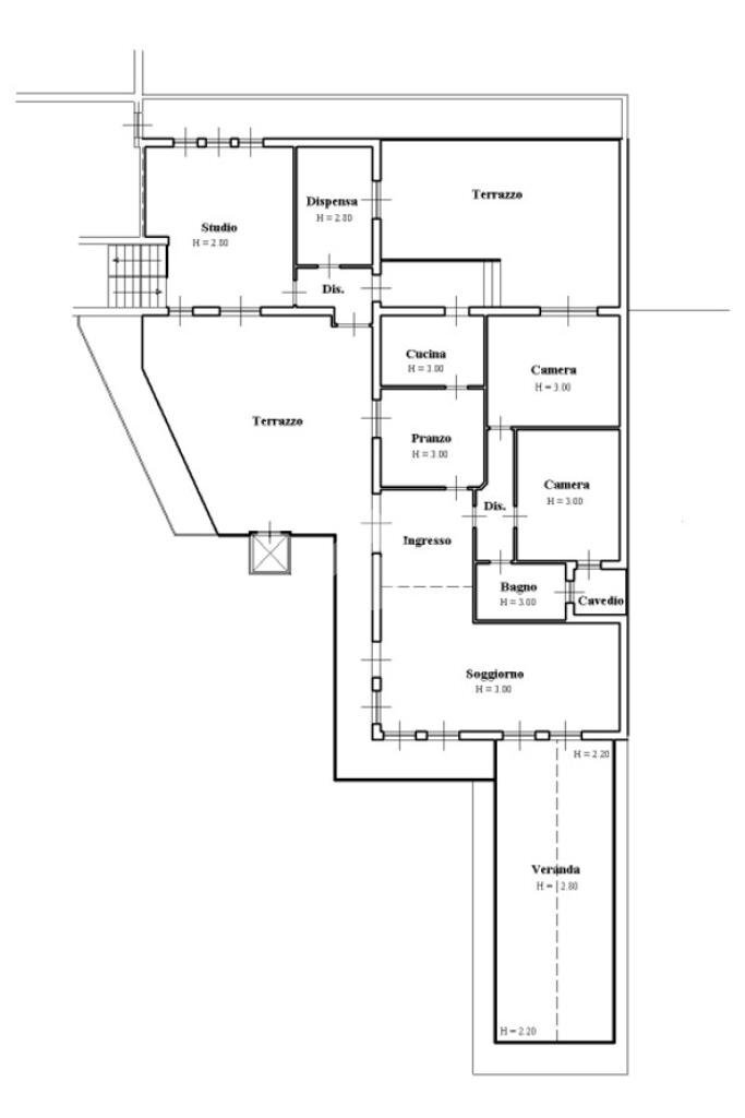 Stable - Palace Via Dei Mille, Trezzo sull'Adda - floor plans 1