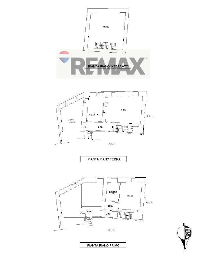 Pianta 2D - Semi-detached house Via Piave
 
1, Cazzago Brabbia - floor plans 1