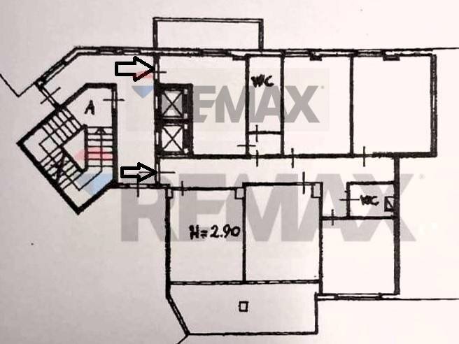 Pianta 2D - Apartment Via Evangelista Di Blasi
 
91/93, Palermo - floor plans 1