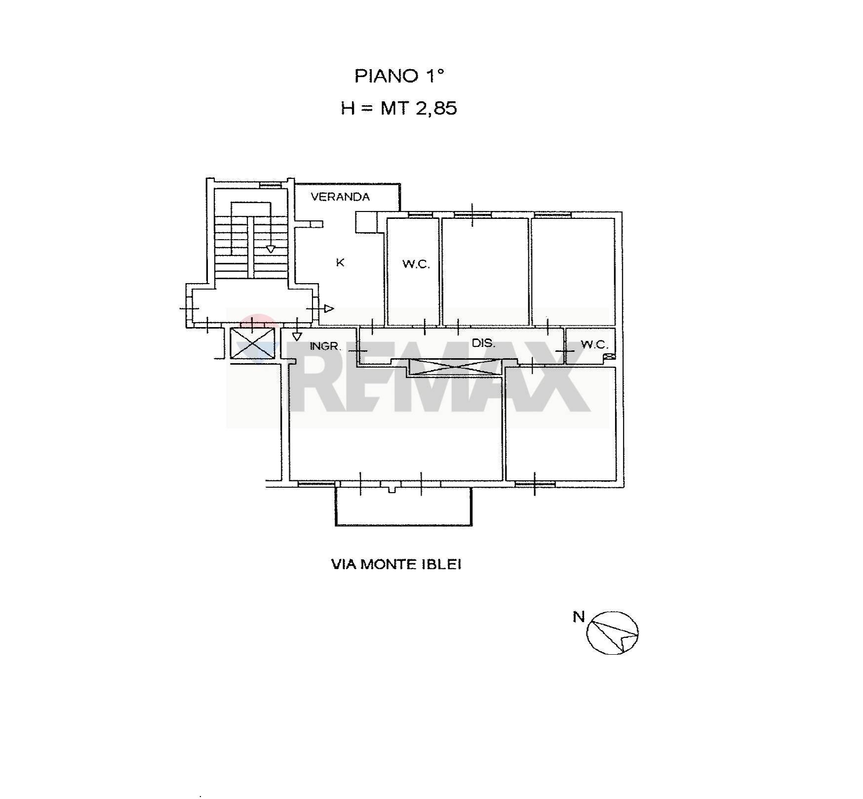 Pianta 2D - Apartment Via Monti Iblei
 
81, Palermo - floor plans 1