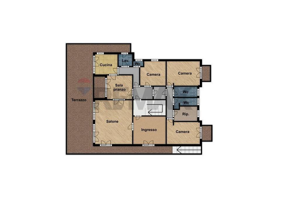 Pianta 2D - Villa Viale John Fitzgerald Kennedy
 
10, Casteldaccia - floor plans 1
