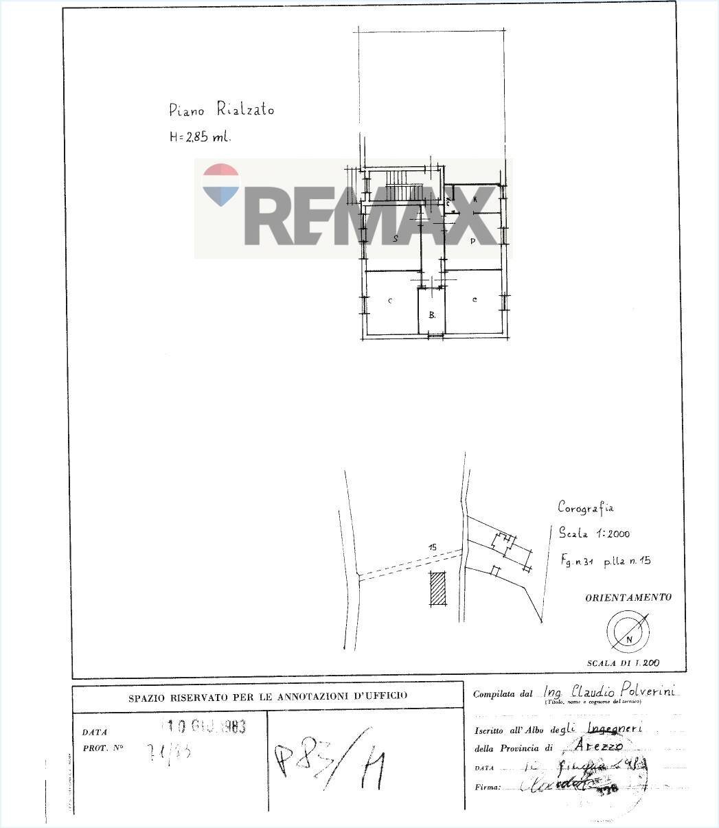 Pianta 2D - Appartamento via del paretaio
 
18/C, Castel San Niccolò - planimetria 1