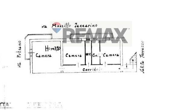 Pianta 2D - Four-room apartment Via Mozzillo Iaccarino
 
96, Manfredonia - floor plans 1