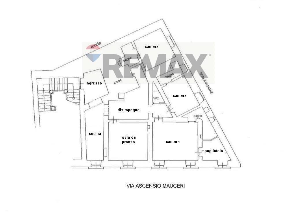 Pianta 2D - Apartment ascenso mauceri
 
47, Noto - floor plans 1