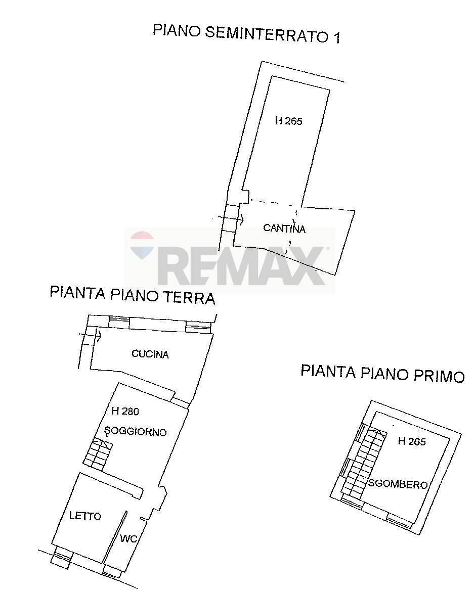 Pianta 2D - Casa semi indipendente piazza del plebiscito, Prata d'Ansidonia - planimetria 1
