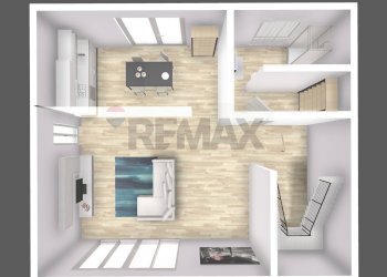 Pianta 3D - Villa a Schiera Miradolo Terme - foto 13