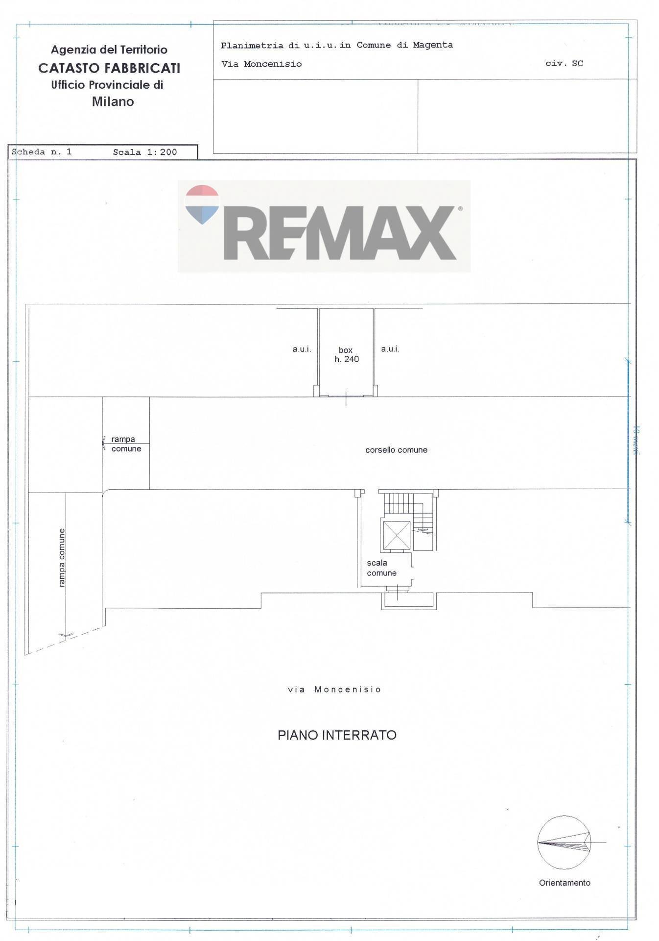 Pianta 2D - Box VIA MONCENISIO
 
SNC, Magenta - floor plans 1