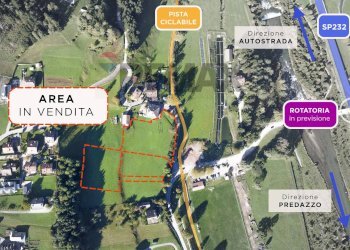 Posizione della mappa - Terreno edificabile via Gianarde, Cavalese - foto 9