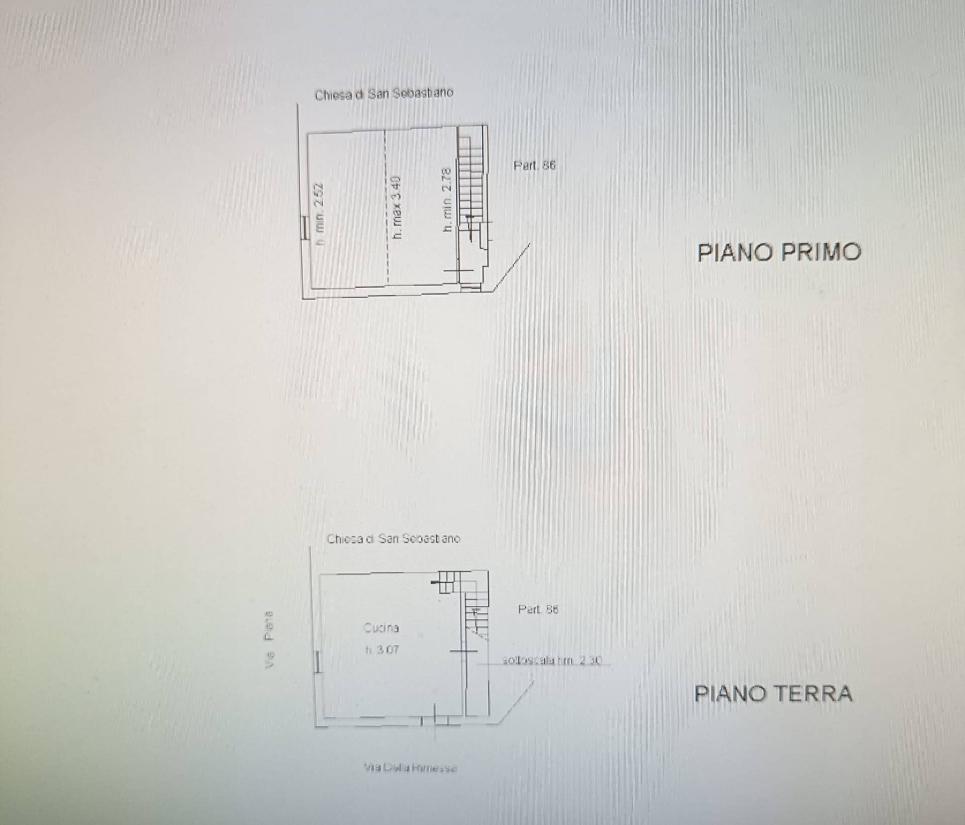 Foto 13 - Independent house Via Scarpetta
 
3, Palaia - floor plans 1