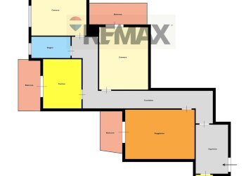 Pianta 2D - Three-room apartment VIALE DELLA REPUBBLICA
 
76, Calvizzano - photo 49