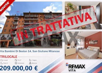Edificio all\'aperto - Trilocale VIA BAMBINI DI BESLAN
 
14, San Giuliano Milanese - foto 1