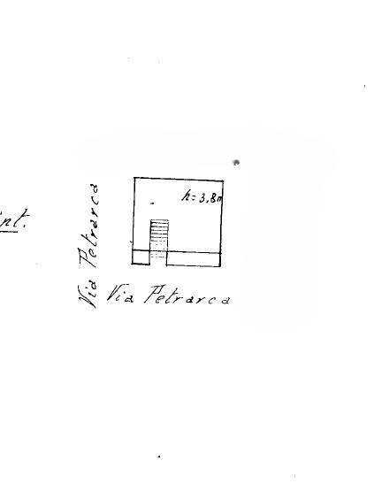 Casa indipendente via Francesco Petrarca, Matino - planimetria 1