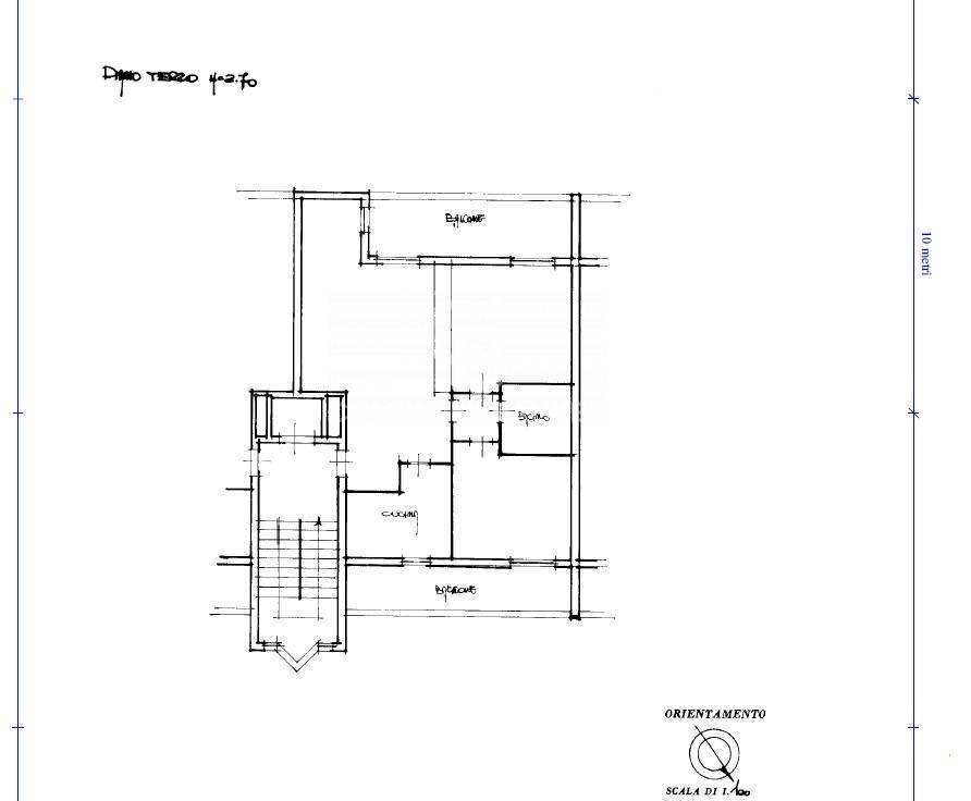 Foto 32 - Four-room apartment Piazza Don Luigi Sturzo
 
1, Tarquinia - floor plans 1