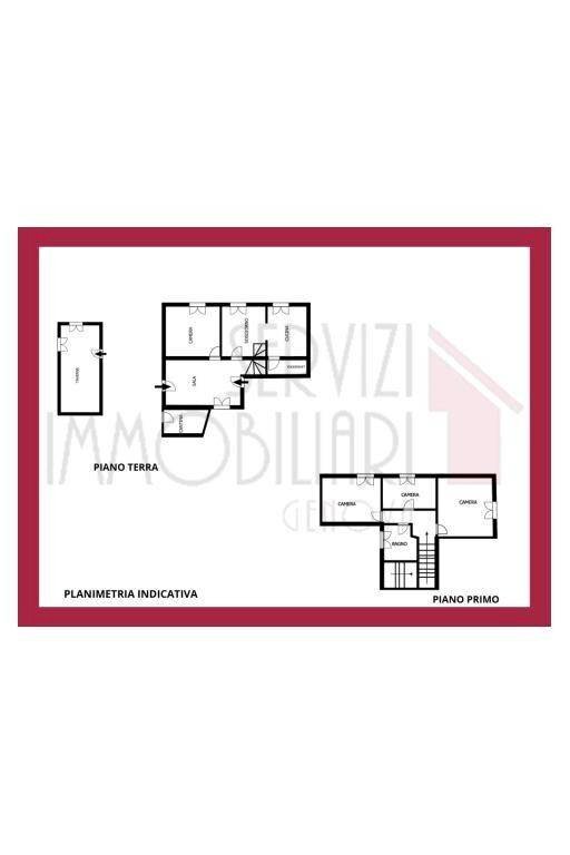 Apartment via Ca' De Mussi, Genova (neighborhood Marassi) - floor plans 1