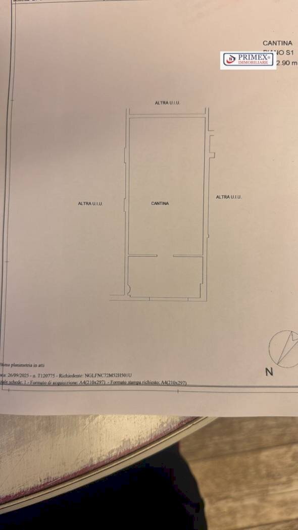 Warehouse piazza Enrico Martini, Roma (neighborhood Mezzocammino) - floor plans 1