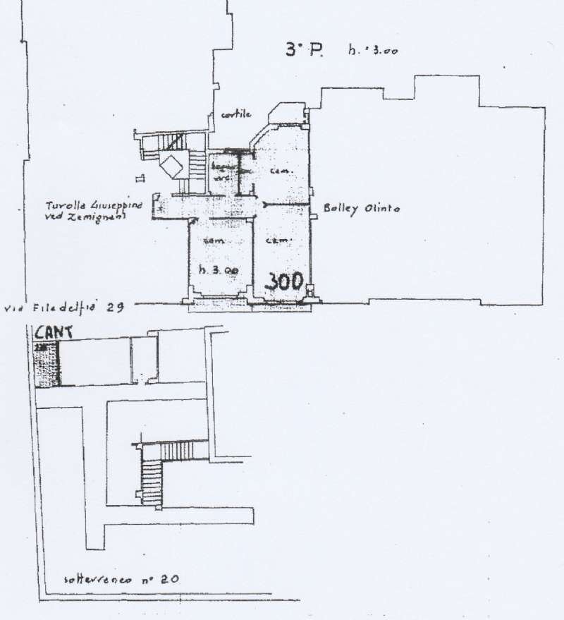 planimetria - Non-buildable land via Filadelfia, 29, Torino (neighborhood Santa Rita) - floor plans 1