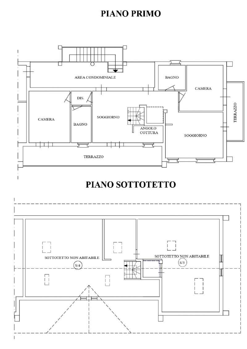 tavola grafica-modello_page-0001 - Four-room apartment via Filippo Scroppo, 4, Torre Pellice - floor plans 1