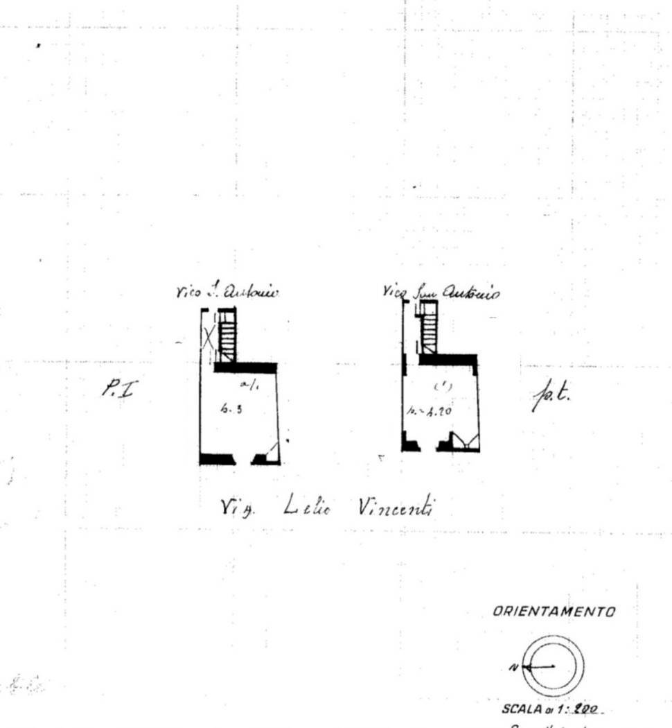 Independent house via Lelio Vincenti, Carpignano Salentino - floor plans 1