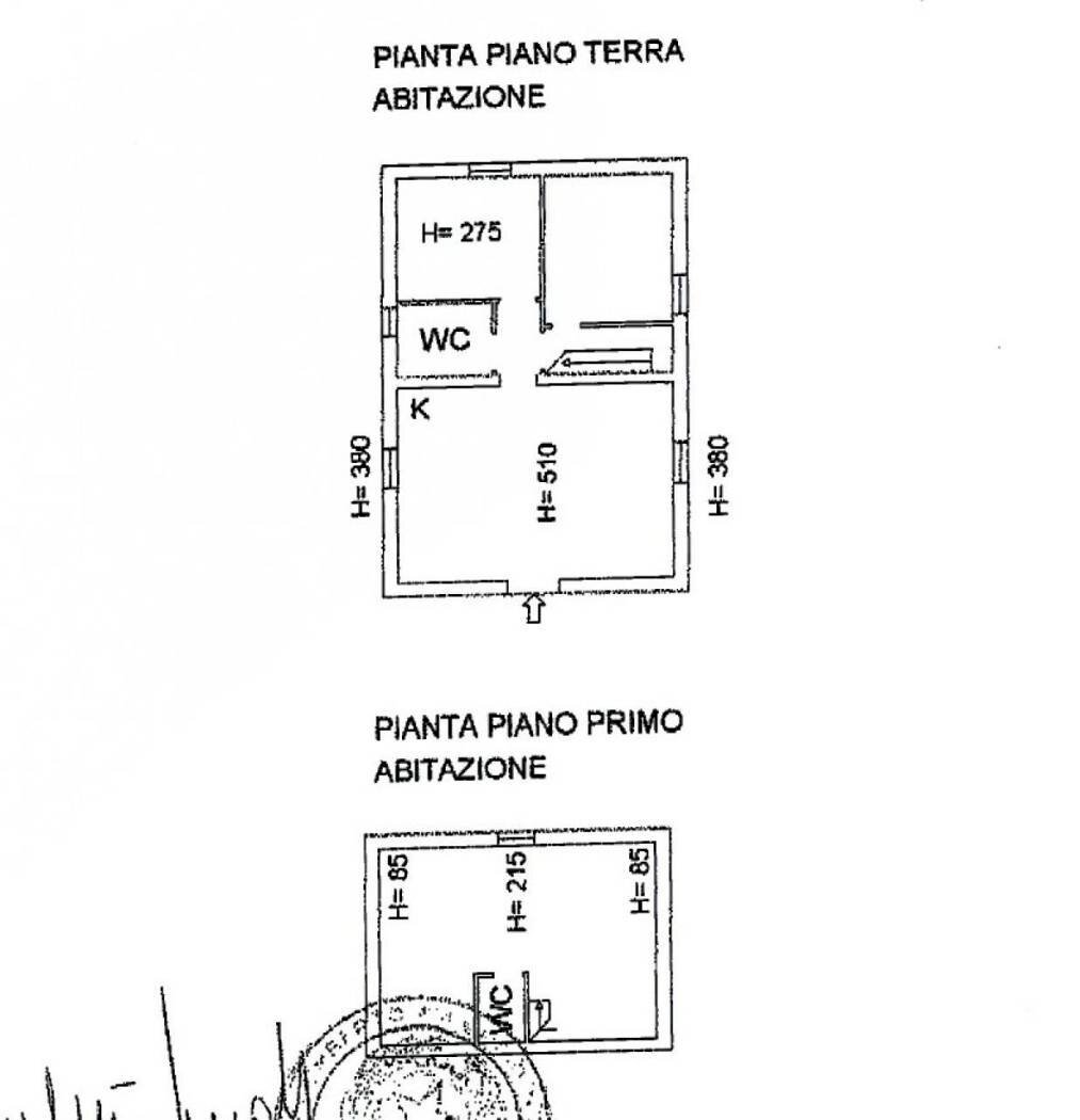 Villa via dei Piani, 253, Nepi - floor plans 1